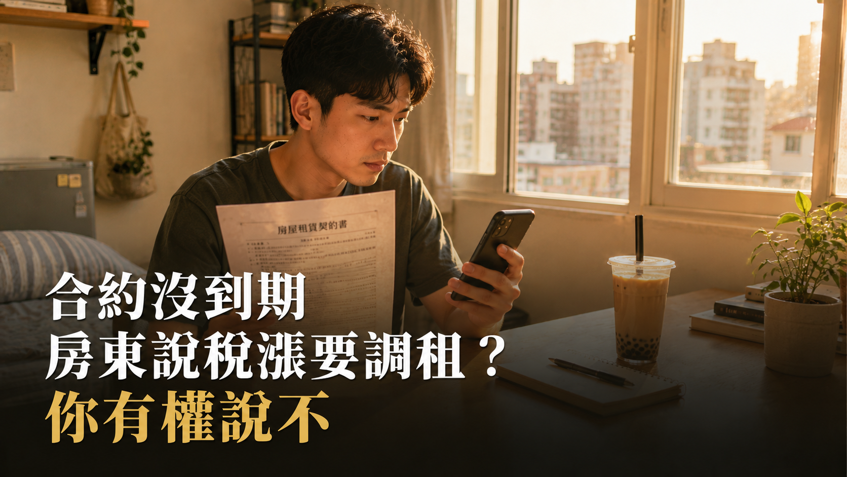 合約沒到期，房東說稅漲要調租？你有權說不