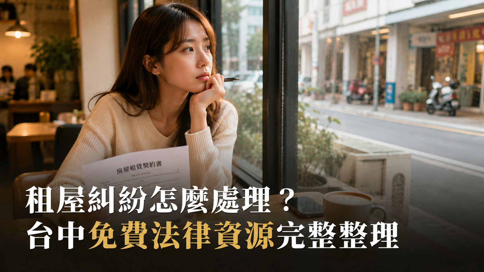 租屋糾紛怎麼處理？台中免費法律資源完整整理