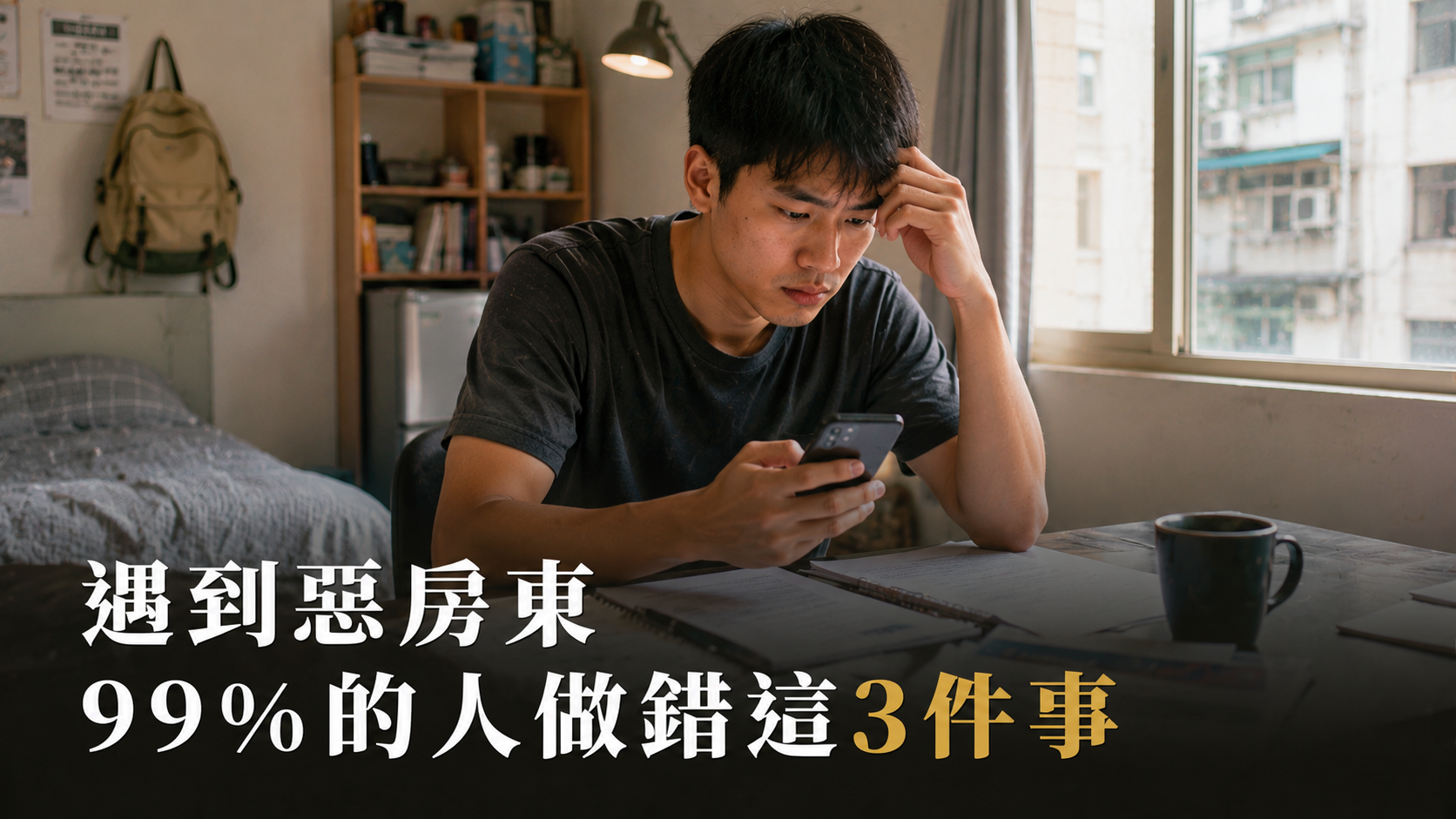 第一次遇到惡房東,99%的人都做錯這3件事